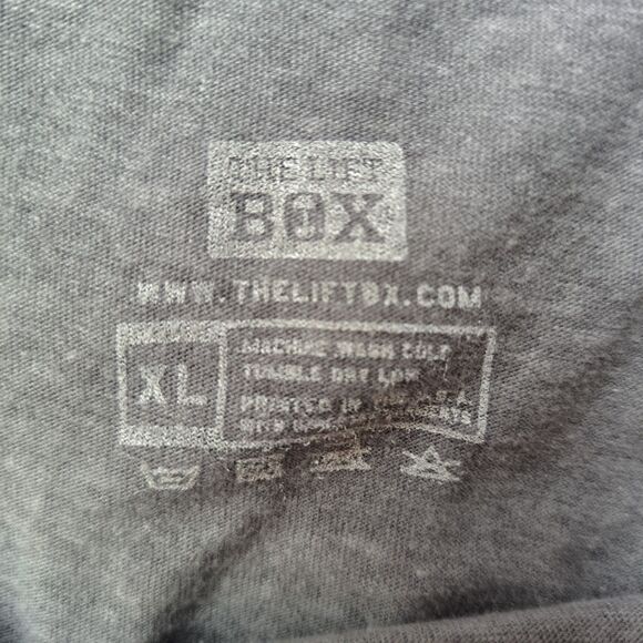 Womens Gym Wear T-Shirt " Find A Way Or Make One " XL TEE The Lift Box Workout - Picture 5 of 7